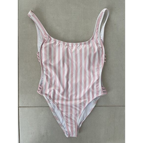 Kenny Flowers Swim One Piece Swimsuit The Boca Striped Swimwear - Picture 1 of 11